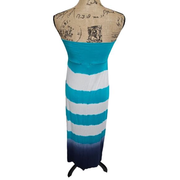 DESIGN HISTORY Seagreen Combo Maxi Skirt‎ or Strapless Dress Size Medium New! - Picture 4 of 6